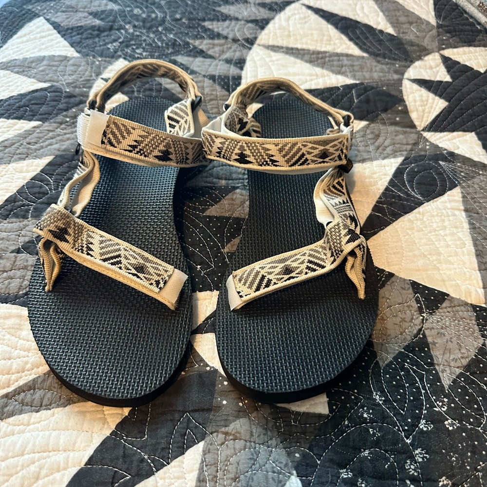 Teva Women's Sandals - Black and Cream